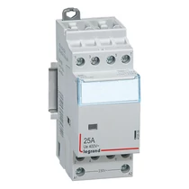Installációs kontaktor sorolható 25A 400V AC 4-z 195-253V AC-műk 2mod CX3 LEGRAND
