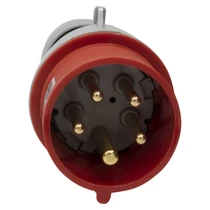 Ipari dugvilla lengő 3P+N+E 16A 5P 380-415V(50+60Hz) piros IP44 műanyag P17 Tempra PRO LEGRAND