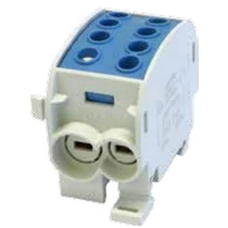 Fővezetéki leágazókapocs 300/185A Cu/Al ónozott kék 2x70+2x50mm3 1-pólus HLAK 70/50 N LEIPOLD