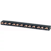 Sínblokk 4xPKZ0+-hoz villás 3F 3P 63A 180mmx szigetelt 45mm-osztás 6kV B3.0/4-PKZ0 EATON