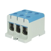Univerzális sorkapocs N kék 2,5-50mm2Cu 6-50mm2Alu 1P csavaros 6csatl./>25 mm2 UK 50/3 N Pollmann