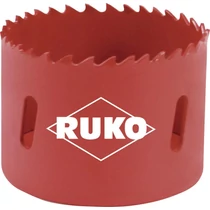 Bimetál lyukfűrész betét 68mm-átmérő 38mm-mély 6.35mm-fúró műanyaghoz aluminiumhoz RUKO