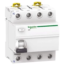 Áram-védőkapcsoló (Fi-relé) analóg 4P 40A 30mA AC-típus 10kA Acti9 iID Schneider