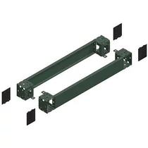 Lábazat első+hátsó elemek acél szürke 100mm-ma 1000mm-sz 1000mm-mé Spacial Schneider