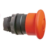 Gomba nyomófej d22 vészleállító 40mm piros reteszelt húzó nyugtázás Harmony XB5 Schneider