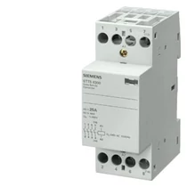 Installációs kontaktor sorolható 25A 440V AC 3-z 1-ny 230V AC-műk 2mod 5TT SIEMENS