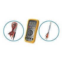 Multiméter V-A-Ohm-µF-°C-Hz digitális 1000VDC 750VAC 10ADC 10AAC 200MOhm SMA
