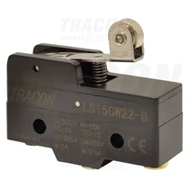 Végálláskapcsoló műanyag 1v görgős kar 2A/AC15/230V IP00 csúszó érintkező LS TRACON