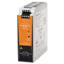 Kapcsolóüzemű DC tápegység 85-264VAC-be 80-370VDC-be 24VDC-ki 120W PRO MAX 120W 24V 5A Weidmüller