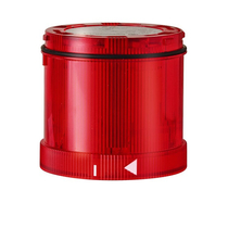 Jelzőoszlop-világítómodul folyamatos piros 230V/AC50Hz LED IP65 70mm-átmérő KombiSIGN 71 WERMA