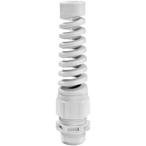 Tömszelence törésgátlós PG 9 műanyag világosszürke 4-8mm-kábelátmérőhöz SKVS WISKA
