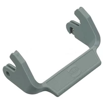 Rögzítőkar ipari sokpólusú csatlakozóhoz 2-pozíciós műanyag Han-Easy Lock 10B, LB HARTING