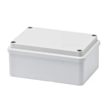 Doboz falonkívüli d29 fém csavarral műanyag 89mm x 129mm 58mm szürke teli fedél-fedél 44CE GEWISS