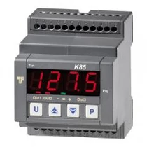 Hőfokszabályozó sorolható 1Tc-Pt100-mV/2RO LCD 2zóna 8A 100-240V 50-60Hz IP65 ASCON