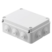 Doboz falonkívüli d48 fém csavarral műanyag 334.5mm x 414.5mm 128mm szürke IP55 44CE GEWISS