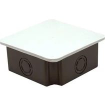 Kötődoboz komplett 100mmx 100mmx szürke műanyag IP44 kábel/cső Müdk BUDVILL
