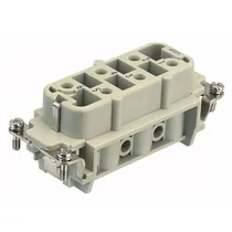 Ipari csatlakozó betét anya 6P 35A csavaros hüvely más rézötvözet-érintkező Han 6HsB-F-S HARTING