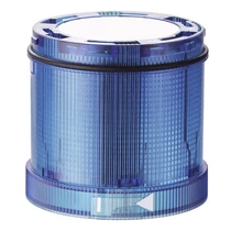 Jelzőoszlop-világítómodul folyamatos/villogó kék 24V/AC50Hz 24V/DC LED IP65 KombiSIGN 72 WERMA