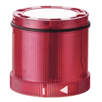Jelzőoszlop-világítómodul folyamatos/villogó piros 24V/AC50Hz 24V/DC LED IP65 KombiSIGN 72 WERMA