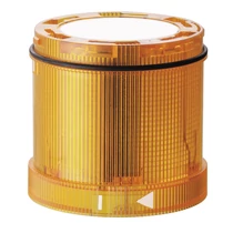 Jelzőoszlop-világítómodul folyamatos/villogó sárga 24V/AC50Hz 24V/DC LED IP65 KombiSIGN 72 WERMA