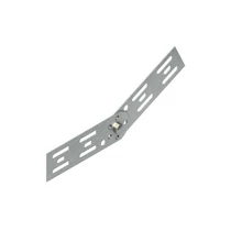 Kábeltálca összekötő hosszanti/csuklós csavaros szalaghorganyzott 274mm RGV 60 S Niedax