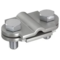 Leválasztókapocs lapos/kör merítetten horganyzott acél 30mm-befogás VI J.PRÖPSTER