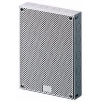 Doboz falonkívüli méhsejtrácsos d23/29 műanyag 200mm x 300mm 80mm szürke IP41 42TV GEWISS