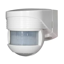 Mozgásérzékelő kültéri falra 12x10m 140° PIR 1000W 230V fehér IP44 LC-Click-N 140 B.E.G.