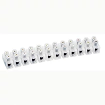 Nylbloc sorkapocs 4mm2 12 részes fehér max24A