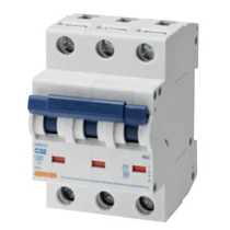 Kismegszakító 3P 50A C-jelleg 500V AC 6kA/60898 6kA/60947 RB60 GEWISS