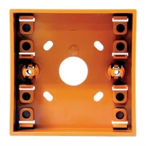 Fali doboz hátsó rész DM7xx kézi jelzésadóhoz IP24D narancs 88x88x32mm UTCF