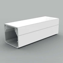 Vezetékcsatorna öntapadós műanyag 20mmx 20mmx 2000mm fehér kezeletlen LHD KOPOS