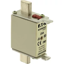 NH biztosítóbetét NH000 25A gL/gG 500V AC 120kA kombikijelző-kioldásjelzéssel Bussmann EATON