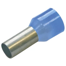 Érvéghüvely szigetelt normál 0.25mm2 6mm világoskék Haupa