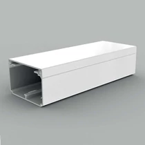 Vezetékcsatorna műanyag 60mmx 40mmx 2000mm fehér kezeletlen LH KOPOS