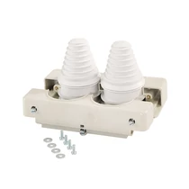 Kábelbevezető zárófedél lépcsős 2x30-72mm IP54 műanyag szürke MiFP82 ENYMETER Hensel