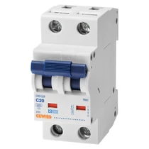 Kismegszakító 1P+N 20A C-jelleg 500V AC 6kA/60898 6kA/60947 RB60 GEWISS