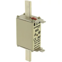 NH biztosítóbetét 80A gL/gG 500V AC 120kA kombikijelző-kioldásjelzéssel Bussmann EATON