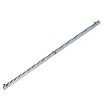 Fogasléc tolókapuhoz M4 fém 1000x30x12mm 3db csavarral CRMACC-12 OVERGATE