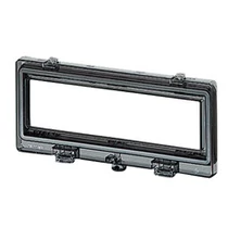 Csapófedél 12modul átlátszó 220mmx 60mmx műanyag Mi KL 12 Hensel