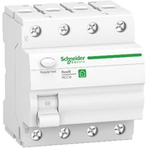 Áram-védőkapcsoló (Fi-relé) analóg 4P 25A 30mA A-típus 6kA Resi9 R Schneider