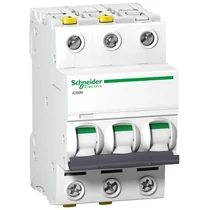 Kismegszakító 3P 13A C-jelleg 400V AC/DC 6kA/60898 20kA/60947 Acti9 iC60N Schneider