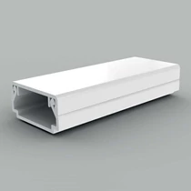 Vezetékcsatorna műanyag 20mmx 10mmx 2000mm fehér kezeletlen LHD KOPOS