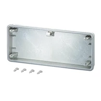 Zárófedél teli 300mmx 25mmx 100mm műanyag szürke Mi FP 20 Hensel