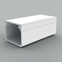 Vezetékcsatorna műanyag 25mmx 20mmx 2000mm fehér kezeletlen LHD KOPOS