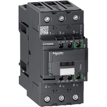 Kontaktor (mágneskapcsoló) EverLink 18.5kW/400VAC-3 3-Z 17-30VDC 1-z 1-ny csavaros TeSys LC1-D Schne