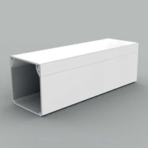 Vezetékcsatorna műanyag 40mmx 40mmx 2000mm fehér kezeletlen LHD KOPOS