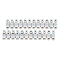 Sorkapocssáv darabolható 12P 41A 450V termoplaszt 4-6mm2/sokerű 2.5-6mm2/tömör fehér Kopp