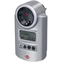 Dugaszolható fogyasztásmérő 1F LCD elektronikus 1-fázis direkt 16A 230V PM 231 E LECTRA