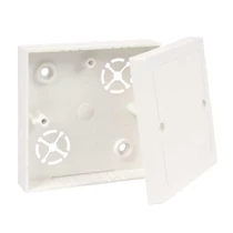 Vezetékcsatorna elosztódoboz műanyag 82mmx 82mm 24.5mm fehér 4mm2-vezetőhöz(max.) LK KOPOS